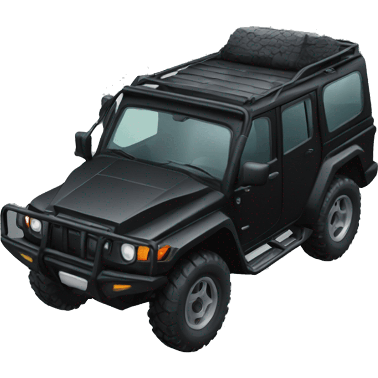 black All terrain vehicles  emoji