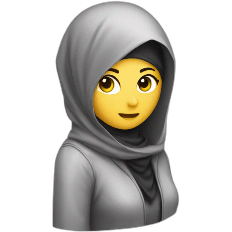 crime scene investigator wearing a hijab emoji