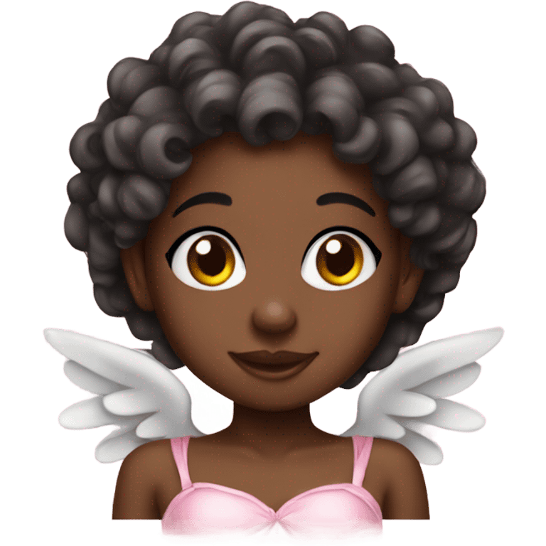 Black girl Cupid  emoji