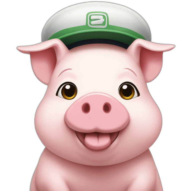 Subway pig emoji