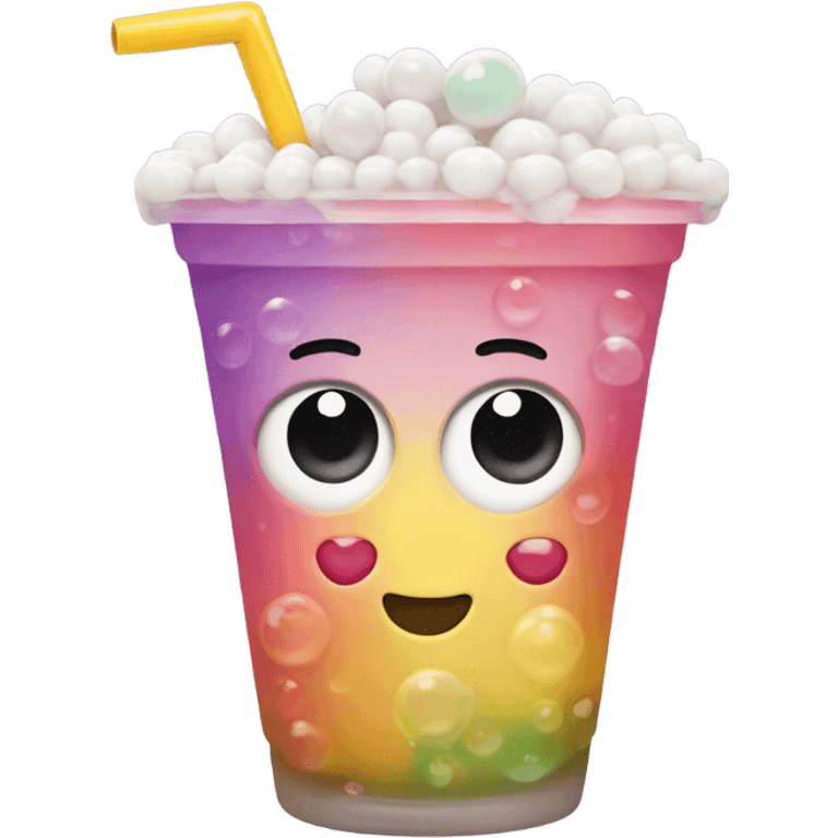 kawaii boba emoji