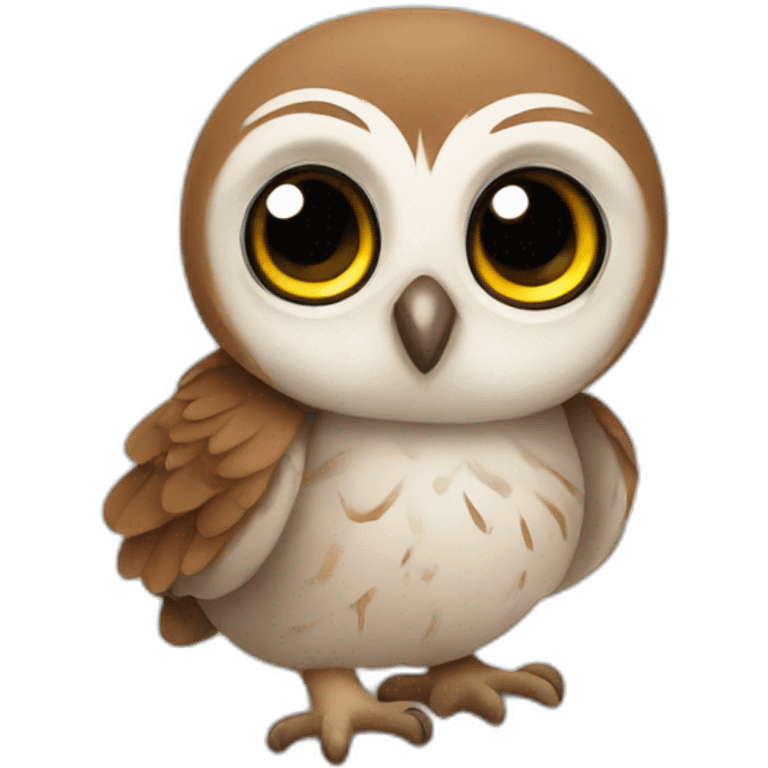 baby owl emoji