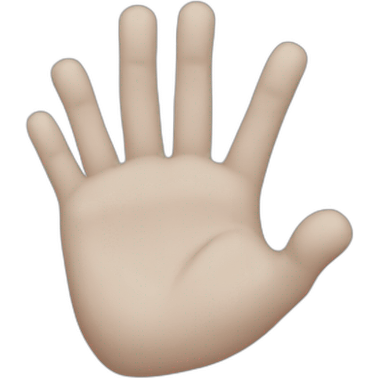 Hand emoji