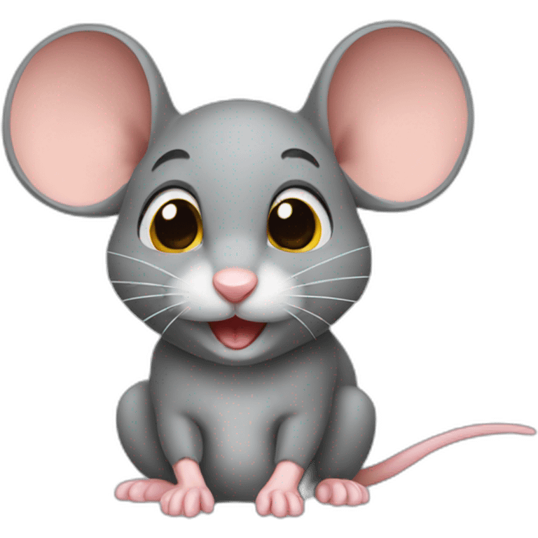 Ukrainian mouse emoji