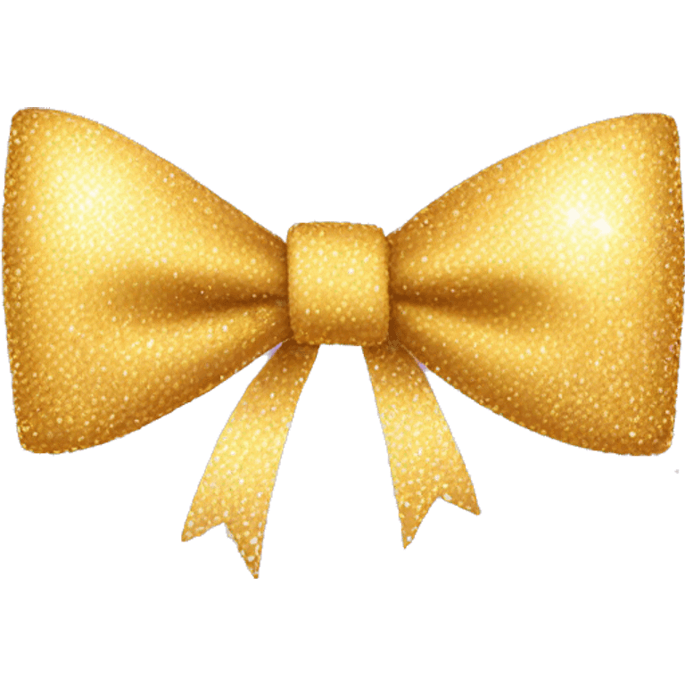 Bow with sparkles  emoji