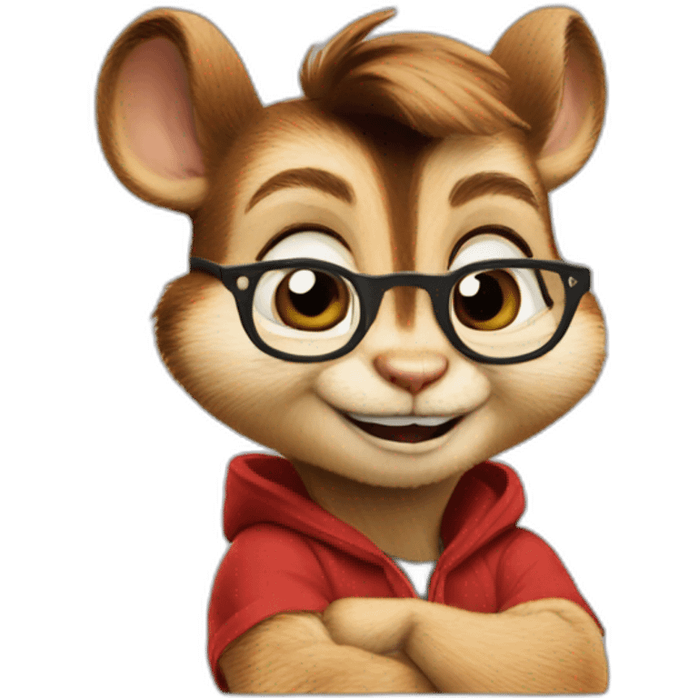 Alvin the chipmunk  emoji