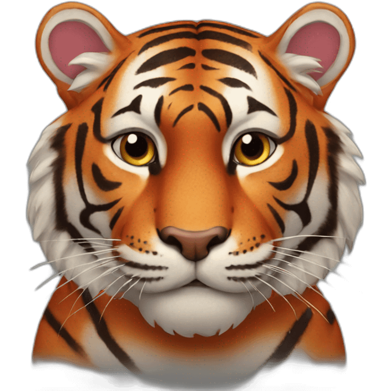 red tiger emoji