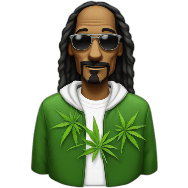 Snoop dogg weed emoji