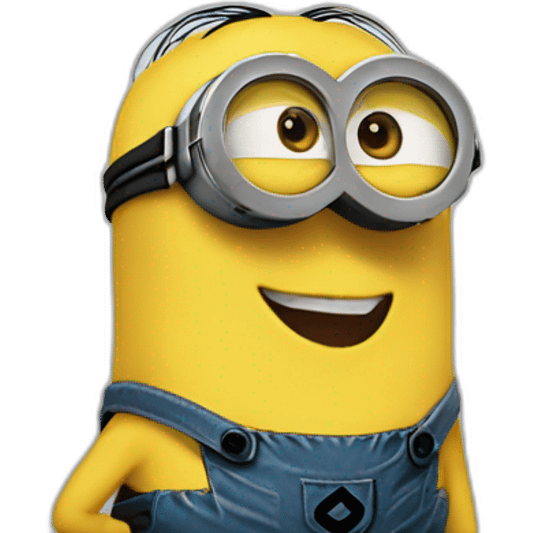 minions in batman happy emoji