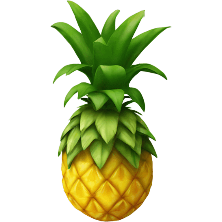 Upside down pineapple  emoji