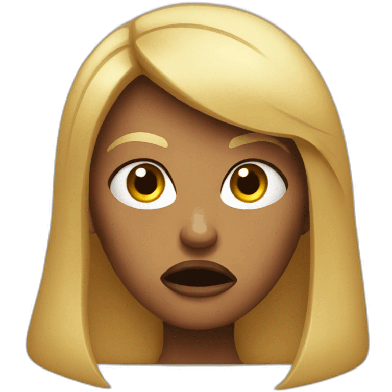 Angry women emoji