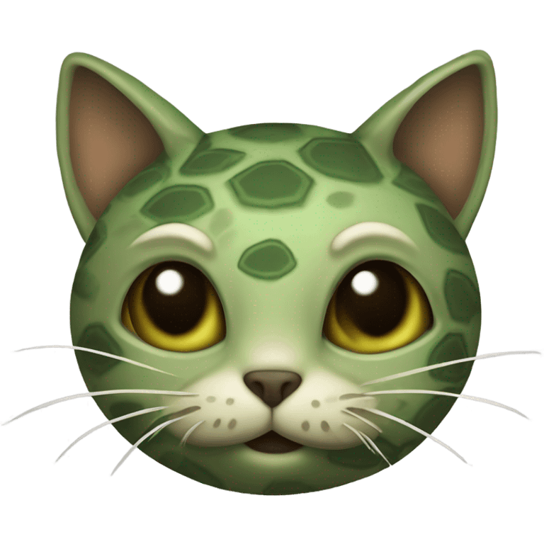 Turtle cat emoji