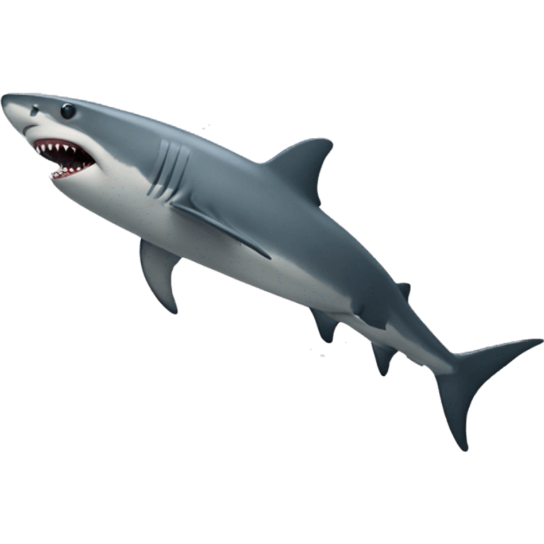 Shark with human legs emoji