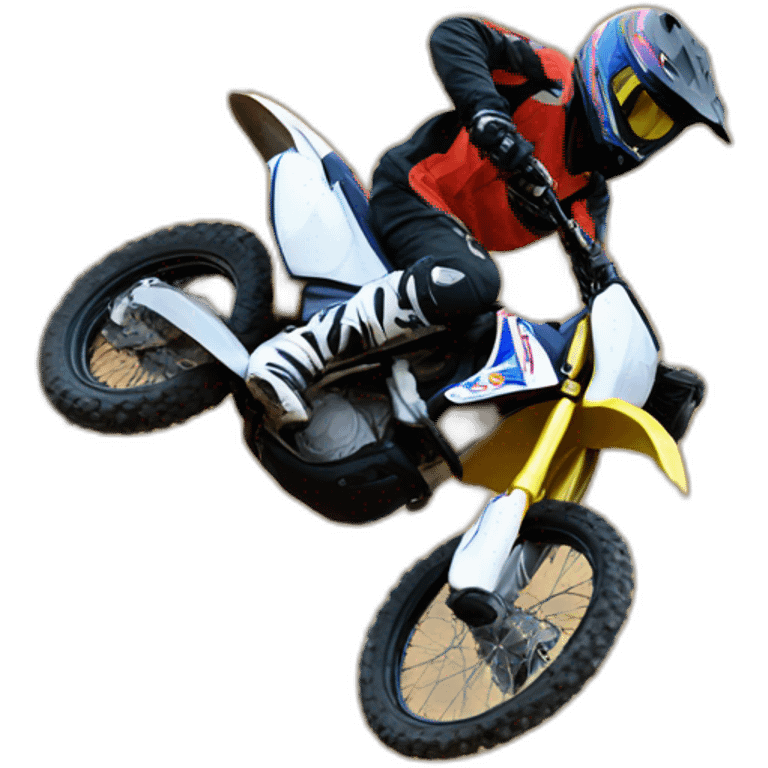 moto cross emoji