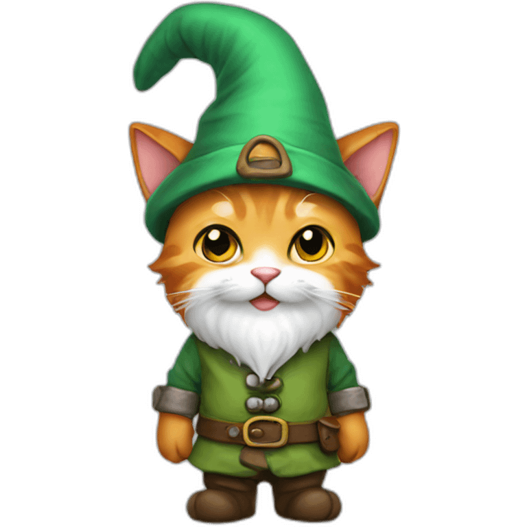 kitty gnome emoji