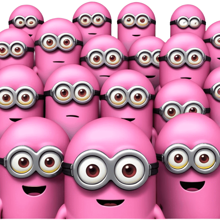 Minions rosa emoji