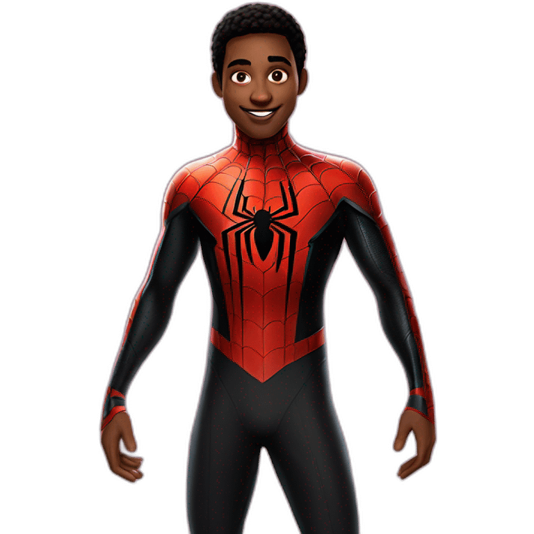 Spider man miles morales emoji