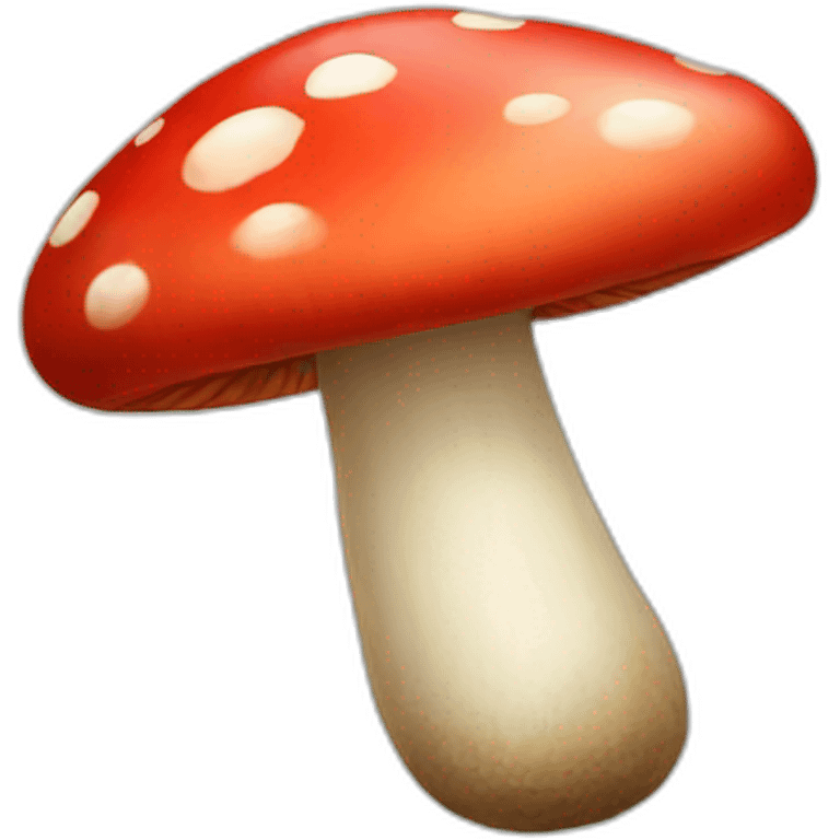 Red mushroom emoji