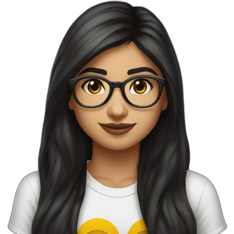 Mia Khalifa girl sein emoji