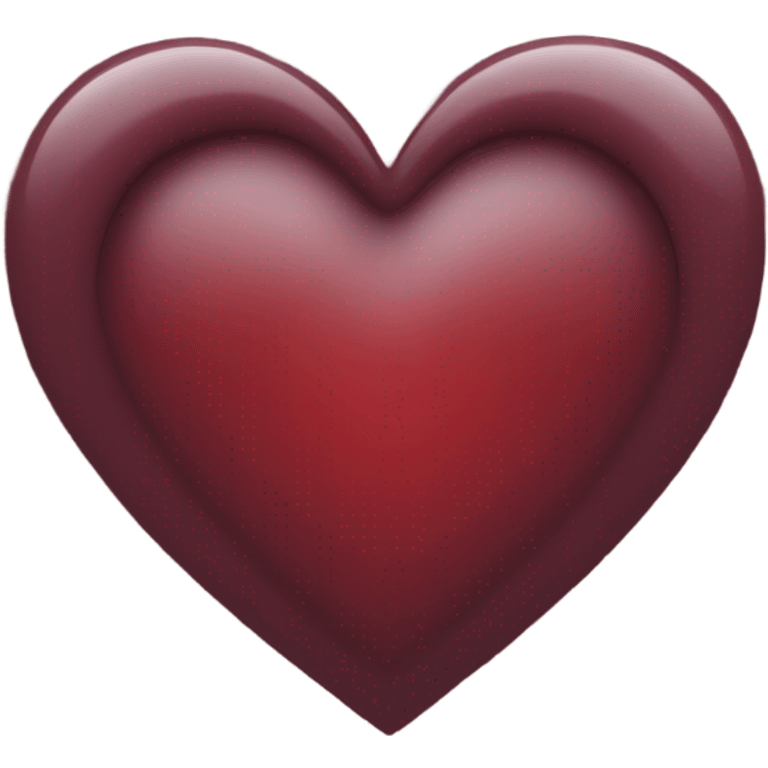 heart dark red  emoji