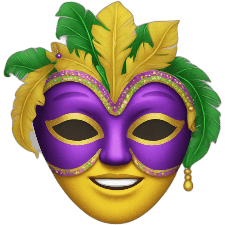 mardi gras emoji