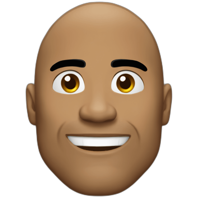 The rock emoji