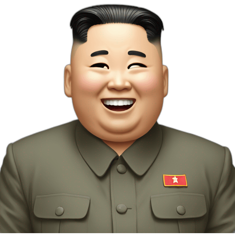 Kim jong un tears of joy emoji