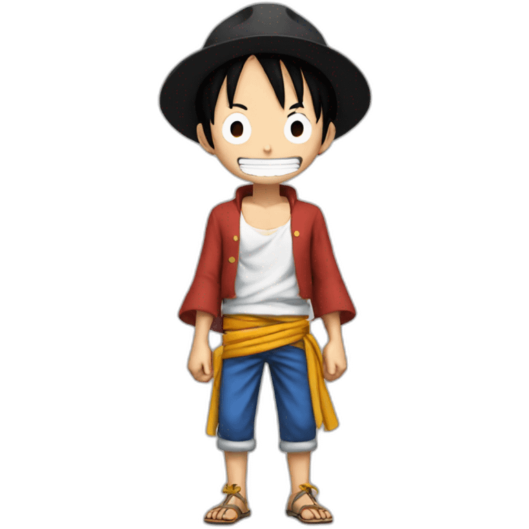 Luffy ris emoji