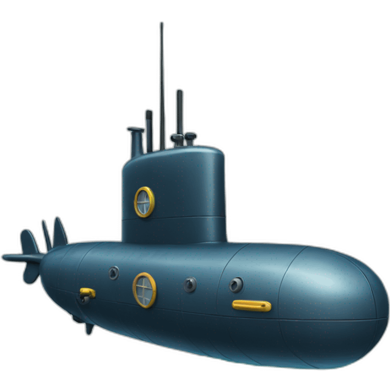 Submarine underwater  emoji