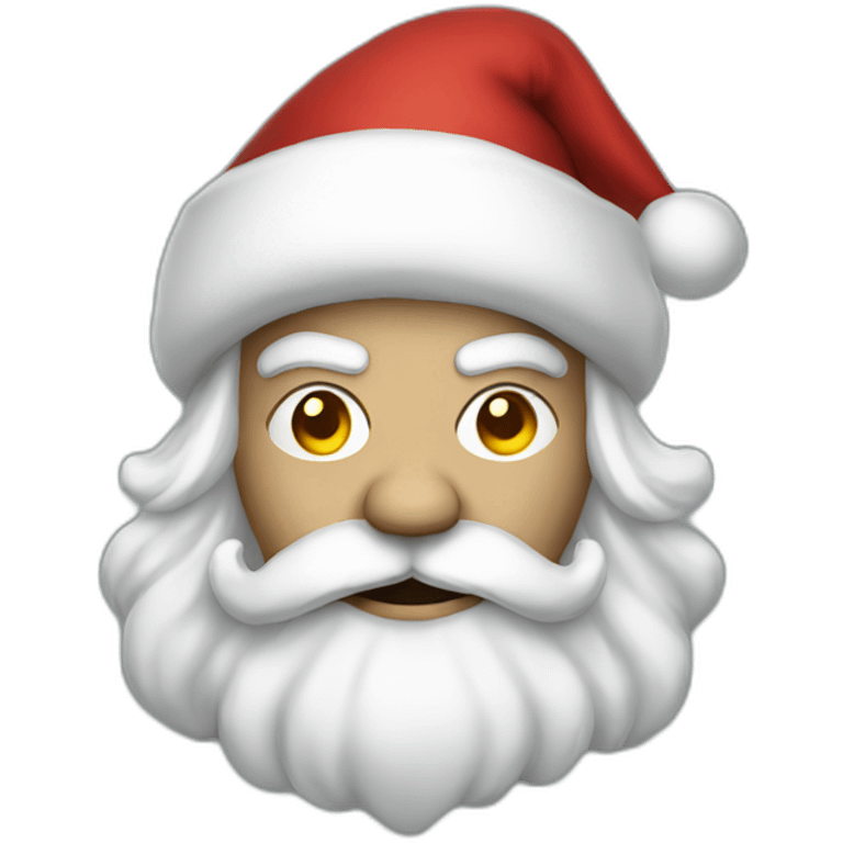 evil santa emoji