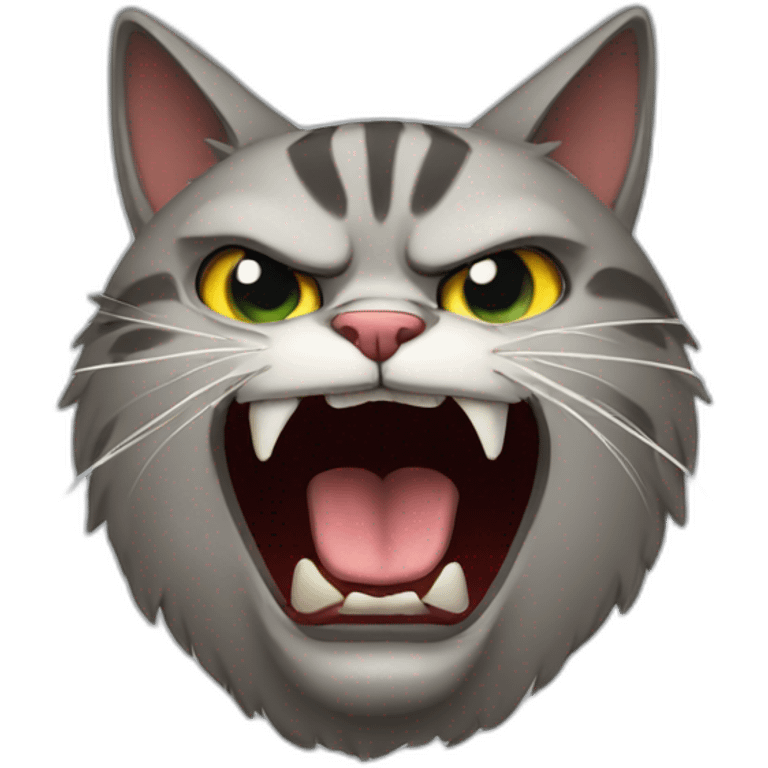 cat angry emoji