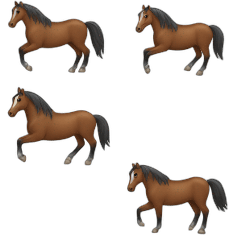 horse truck emoji