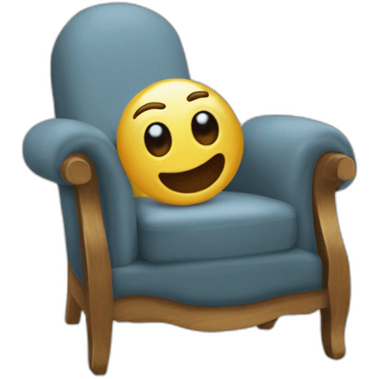 la chaise a papy emoji