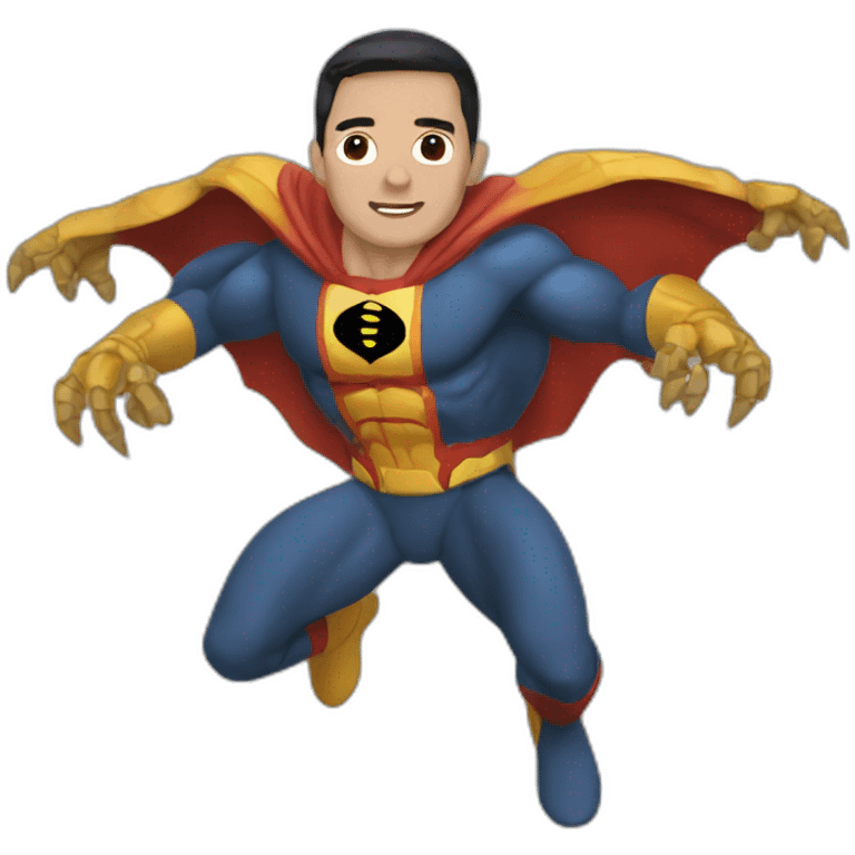 Scorpion super man emoji