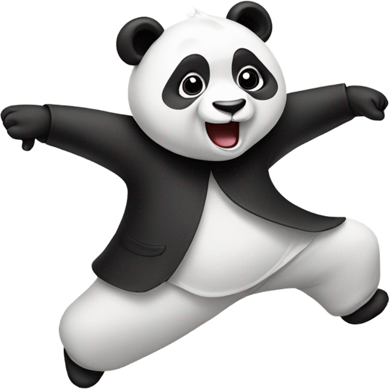 Dancing panda  emoji