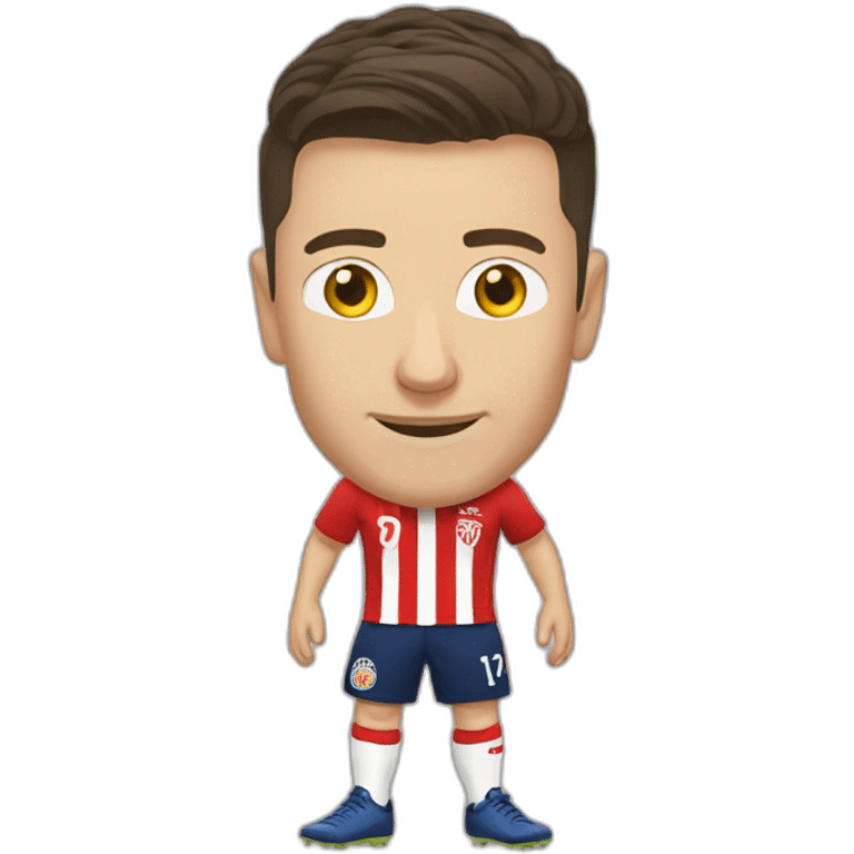 Lewandowski foot POLSKA emoji