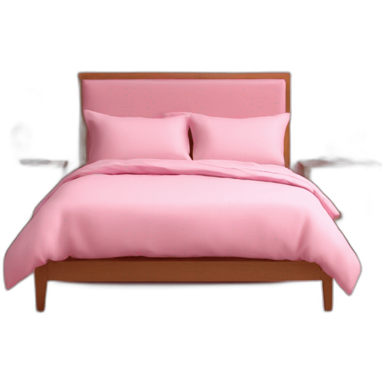 Bedroom pink emoji