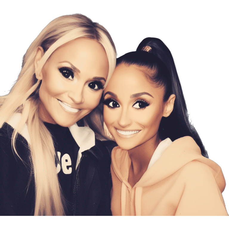 Kristin Chenoweth and Ariana grande  emoji