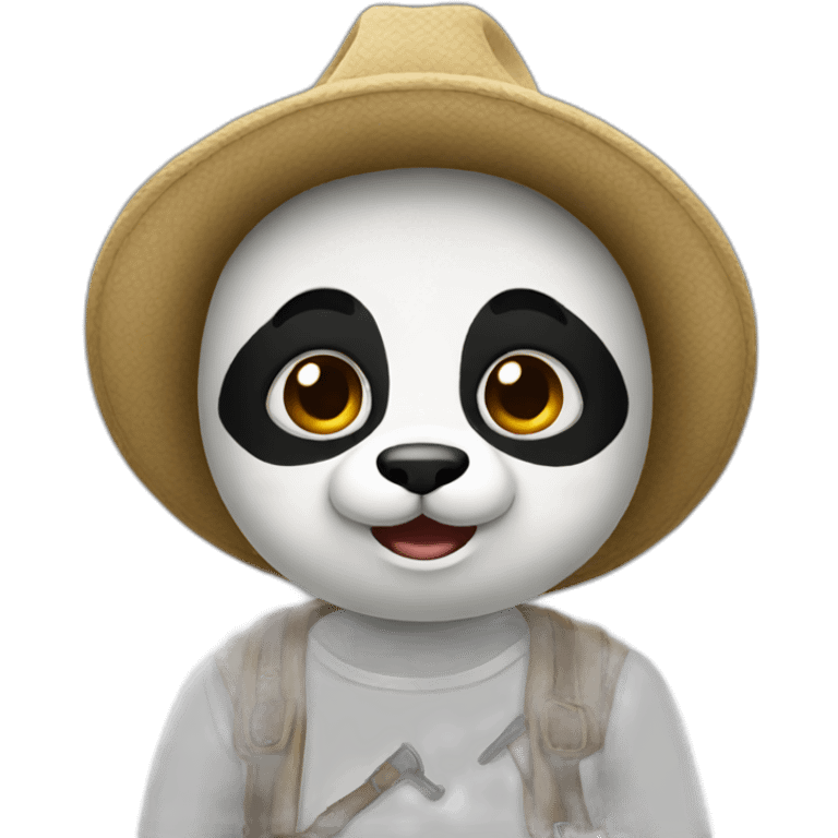 A mexican panda gang emoji