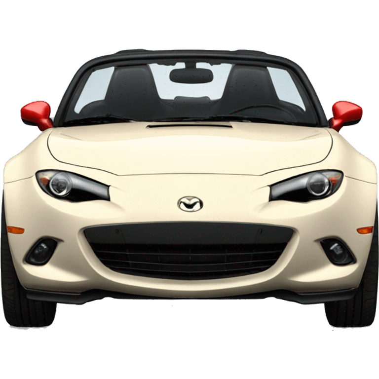 Mazda mx5 nb with sunglasses  emoji