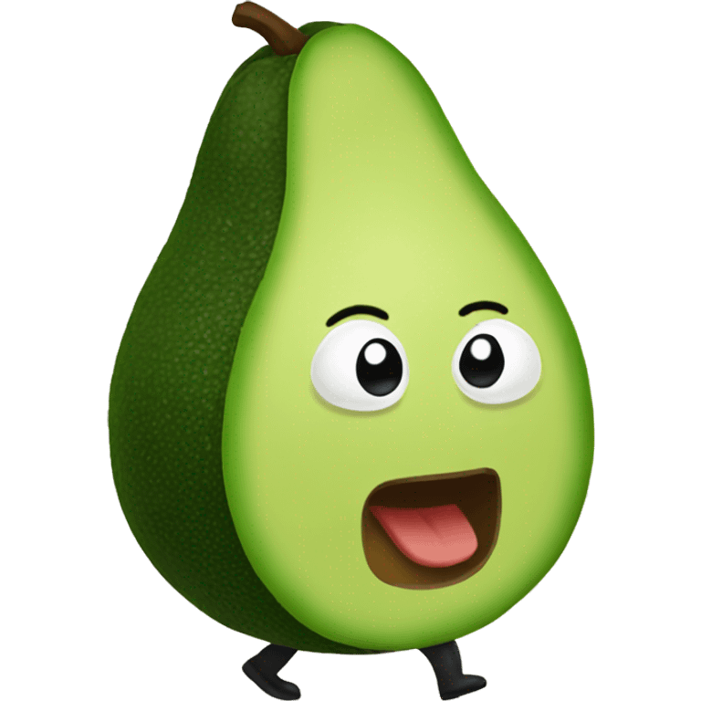 walking avacado emoji