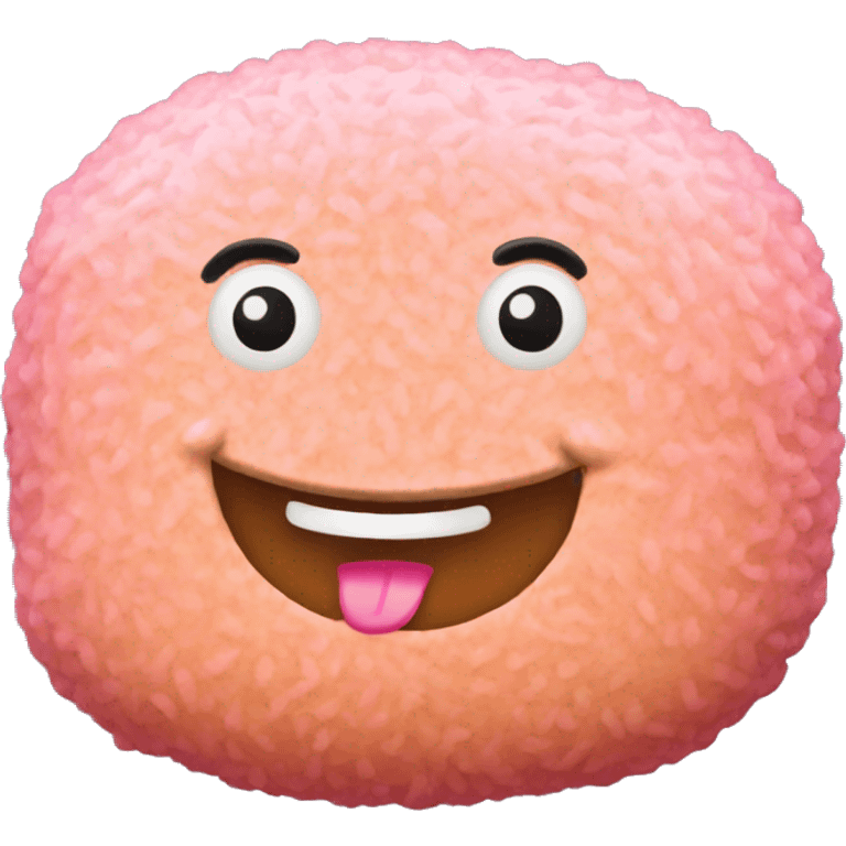 Pink croquette emoji