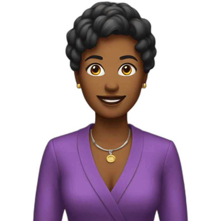 woman-speaker emoji