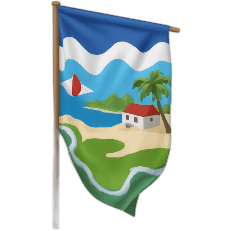 Drapeau de l’île de madere emoji