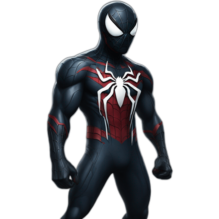 Venom combat spiderman emoji