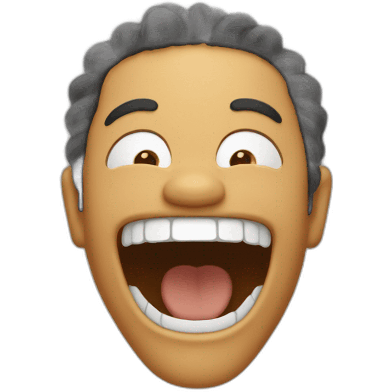 laughing maoi emoji