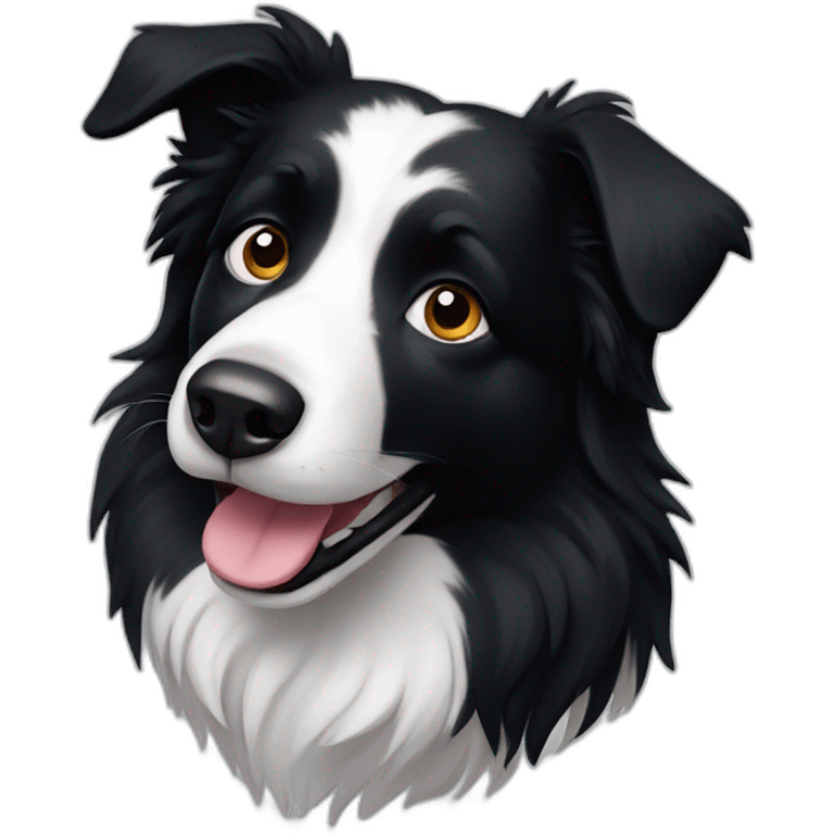 Border collie emoji