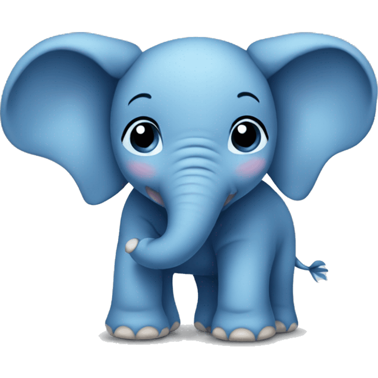 blue baby elephant emoji