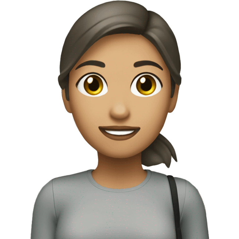 AI Shopping assistant called Maia, use accent color green. it should be female and helo you with grocery shoppi emoji