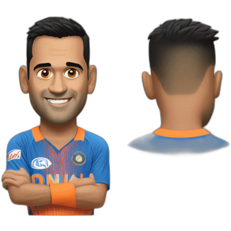 Ms Dhoni  emoji